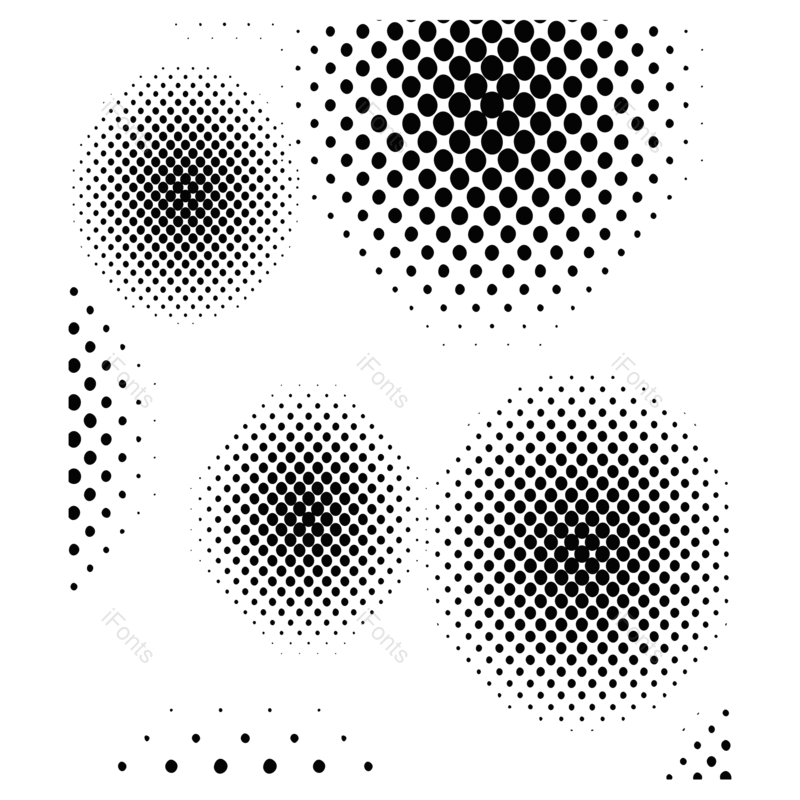 黑白图片,抽象元素,科幻PNG,免抠素材